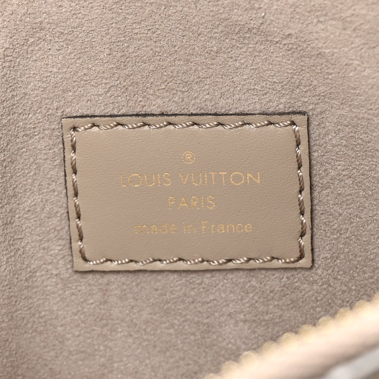 Louis Vuitton Empreinte Monogram Giant Neonoe MM Pochette Tourterelle Creme 6 of 6