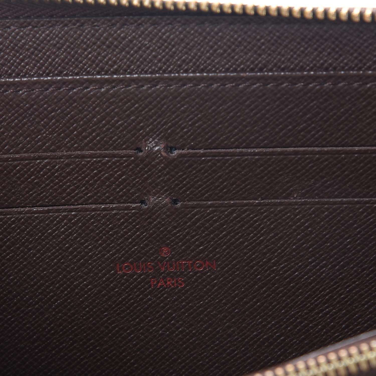 Louis Vuitton Damier Ebene Zippy Wallet 6 of 9