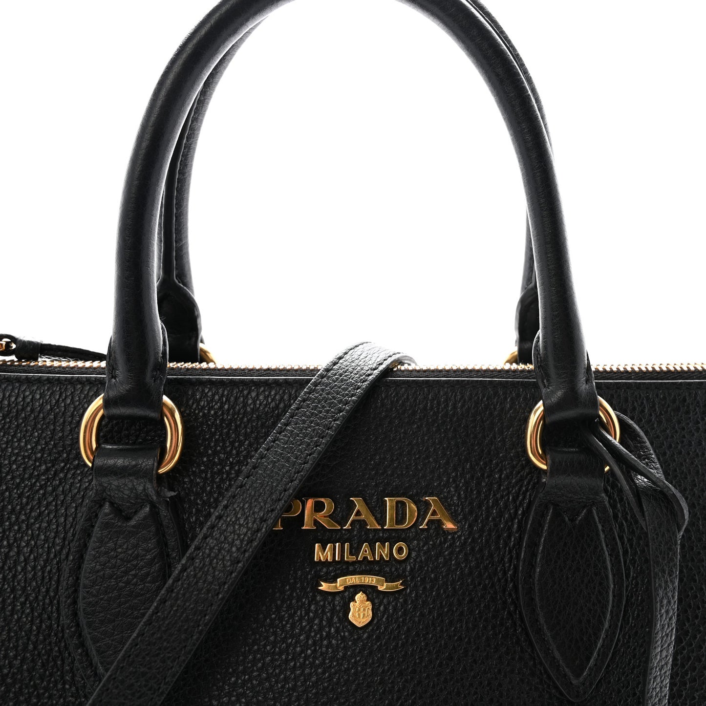 Vitello Phenix Tote Black