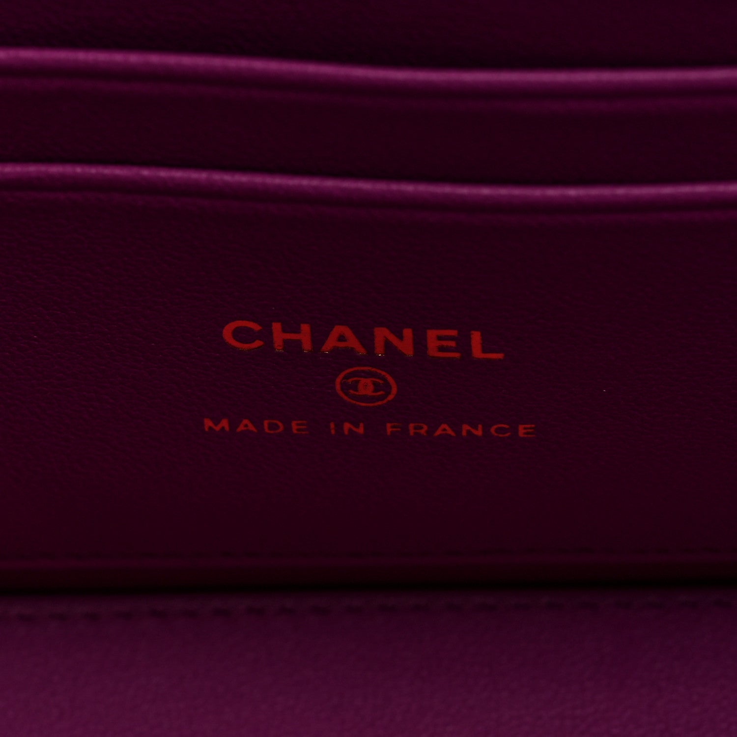 Chanel Lambskin Quilted Small Pillow Crush Vanity Case With Chain Purple 6 of 10