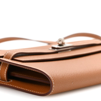 Hermes Epsom Kelly Wallet To Go Gold 7 of 8