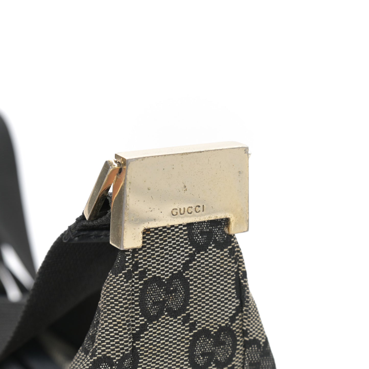 Monogram Hobo Black