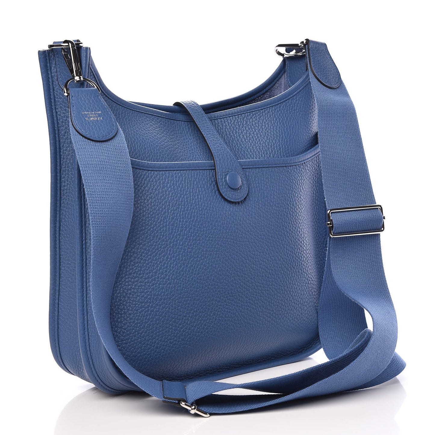 Taurillon Clemence Evelyne III PM Bleu Agate