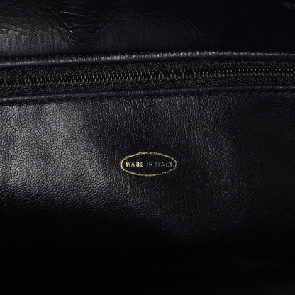 Chanel Calfskin Quilted Large Shoulder Bag Black 6 of 12