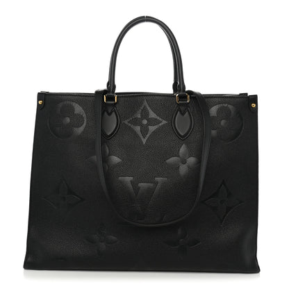 Louis Vuitton Empreinte Monogram Giant Onthego GM Black 1 of 9