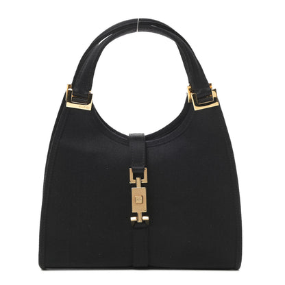 Gucci Nylon Small Bardot Shoulder Bag Black 1 of 11