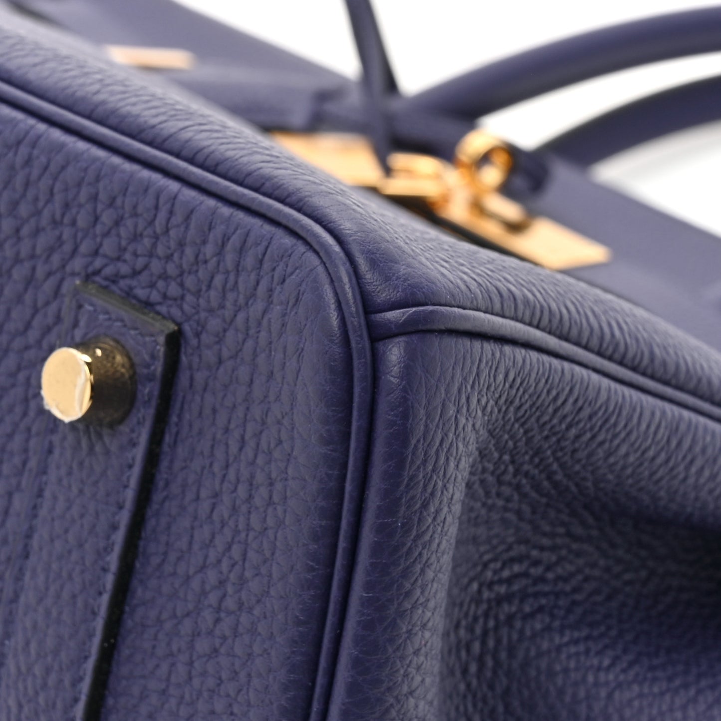 Togo Birkin 35 Bleu Encre