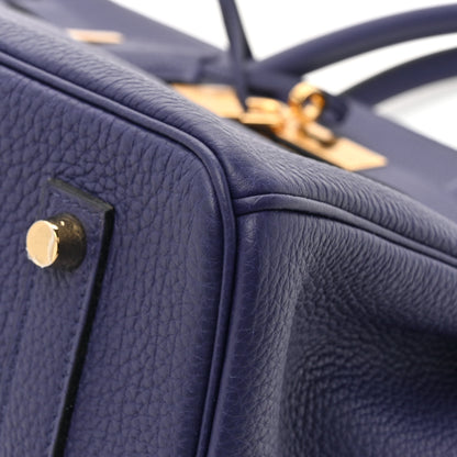 Hermes Togo Birkin 35 Bleu Encre 11 of 11