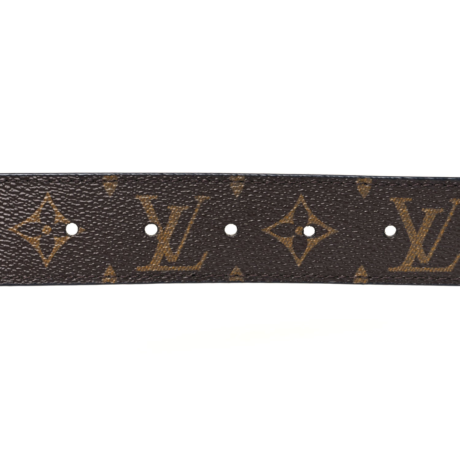 Louis Vuitton Monogram 20mm LV Circle Reversible Belt 80 32 Black 5 of 5