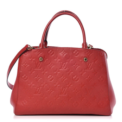Louis Vuitton Empreinte Montaigne MM Cherry 1 of 13