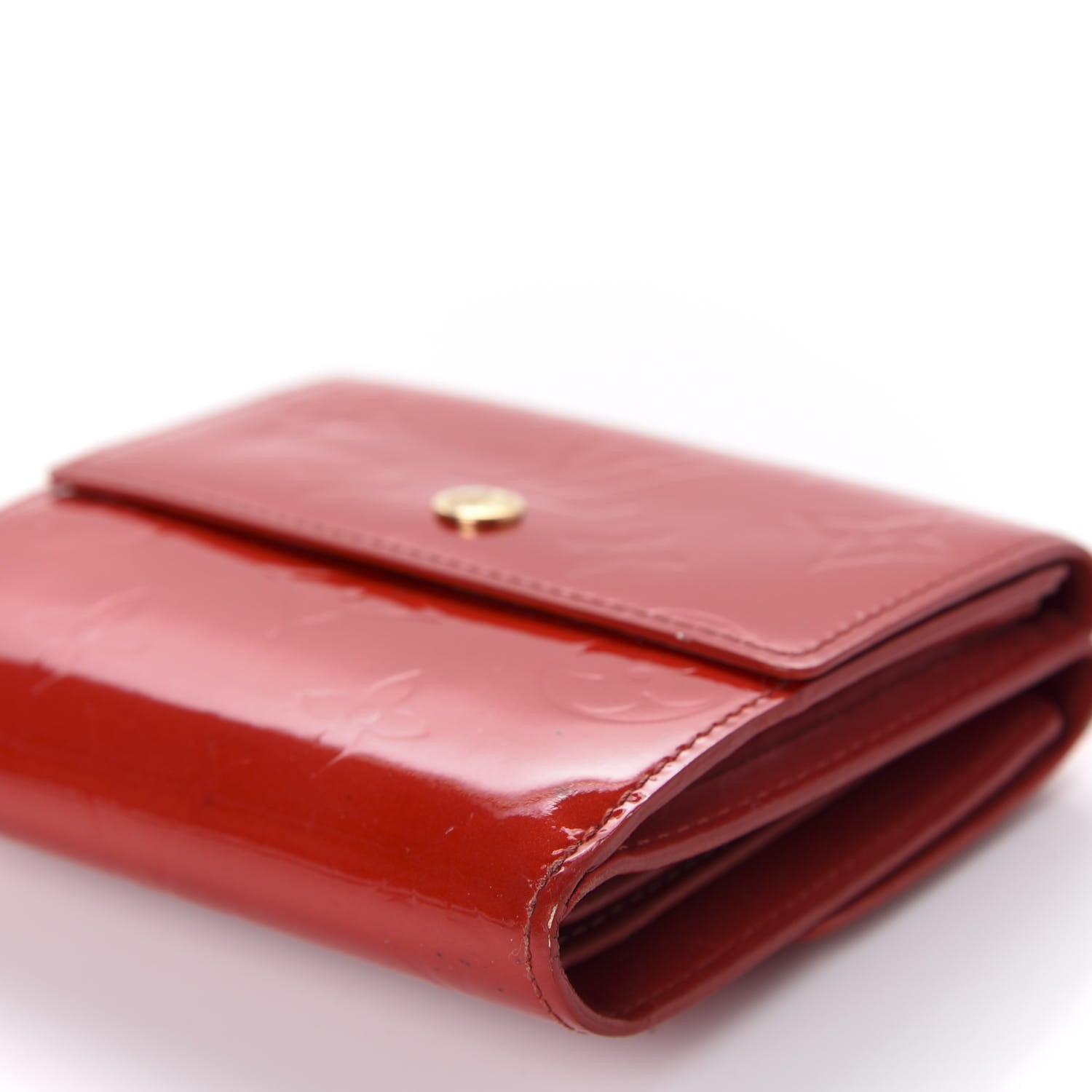 Louis Vuitton Vernis Elise Wallet Rouge 7 of 11
