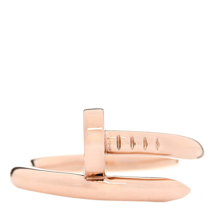 Cartier 18K Pink Gold Juste Un Clou Ring 53 6.25 1 of 5