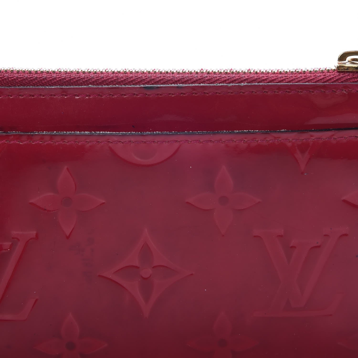 Louis Vuitton Vernis Key Pouch Rose Indien 9 of 11