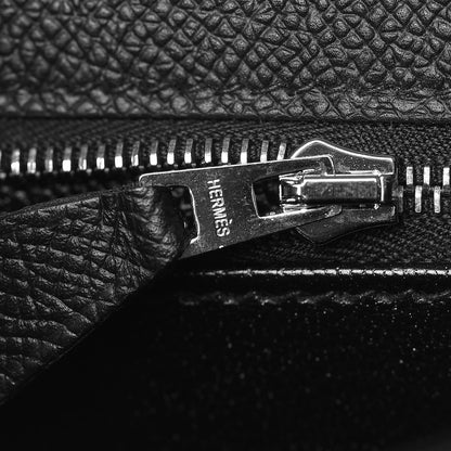 Hermes Epsom Kelly Sellier 25 Black 13 of 42