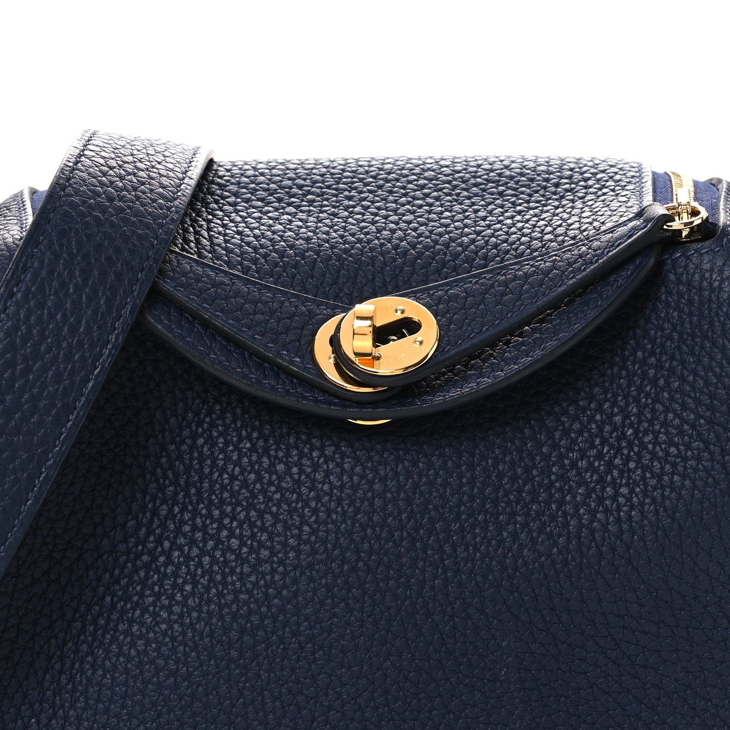 Taurillon Clemence Mini Lindy 20 Bleu Nuit