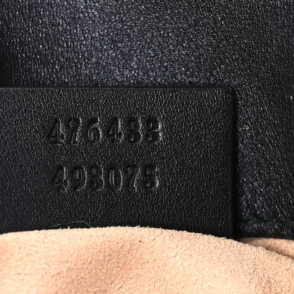 Calfskin Matelasse Super Mini GG Marmont Shoulder Bag Black