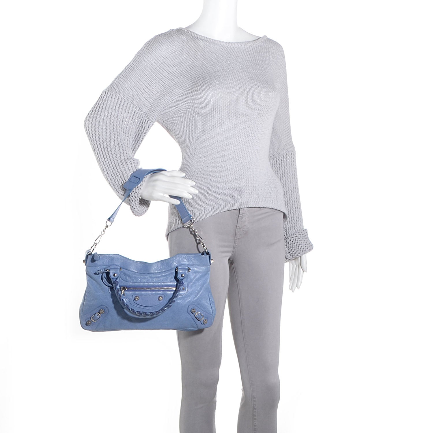 Balenciaga Agneau Giant 12 Silver Hardware First Nuage 2 of 13