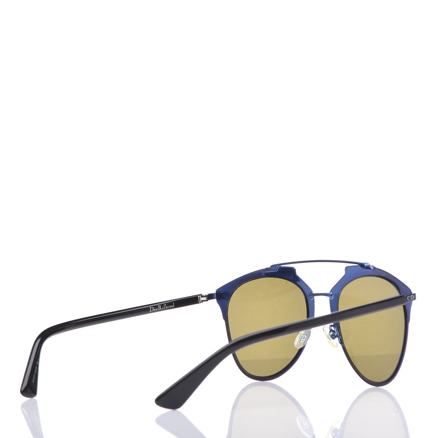 Christian Dior Reflected Sunglasses Blue Black 3 of 8