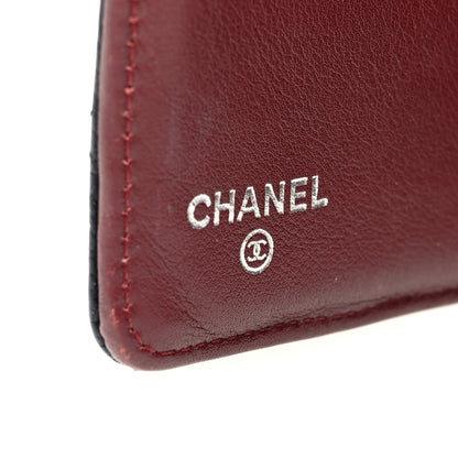 Chanel Caviar Quilted Yen Wallet Black 6 of 7
