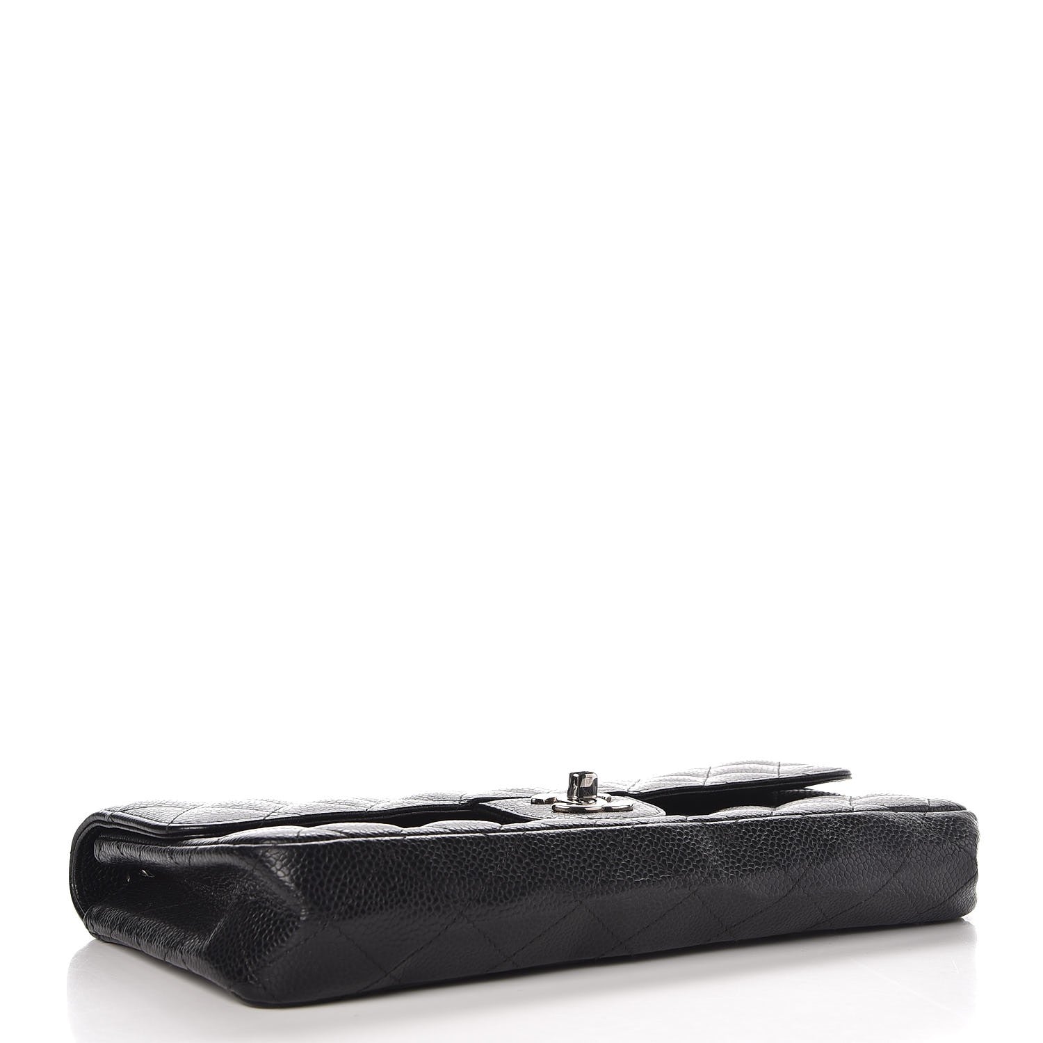 Chanel Caviar Quilted East West Flap Black 8 of 8