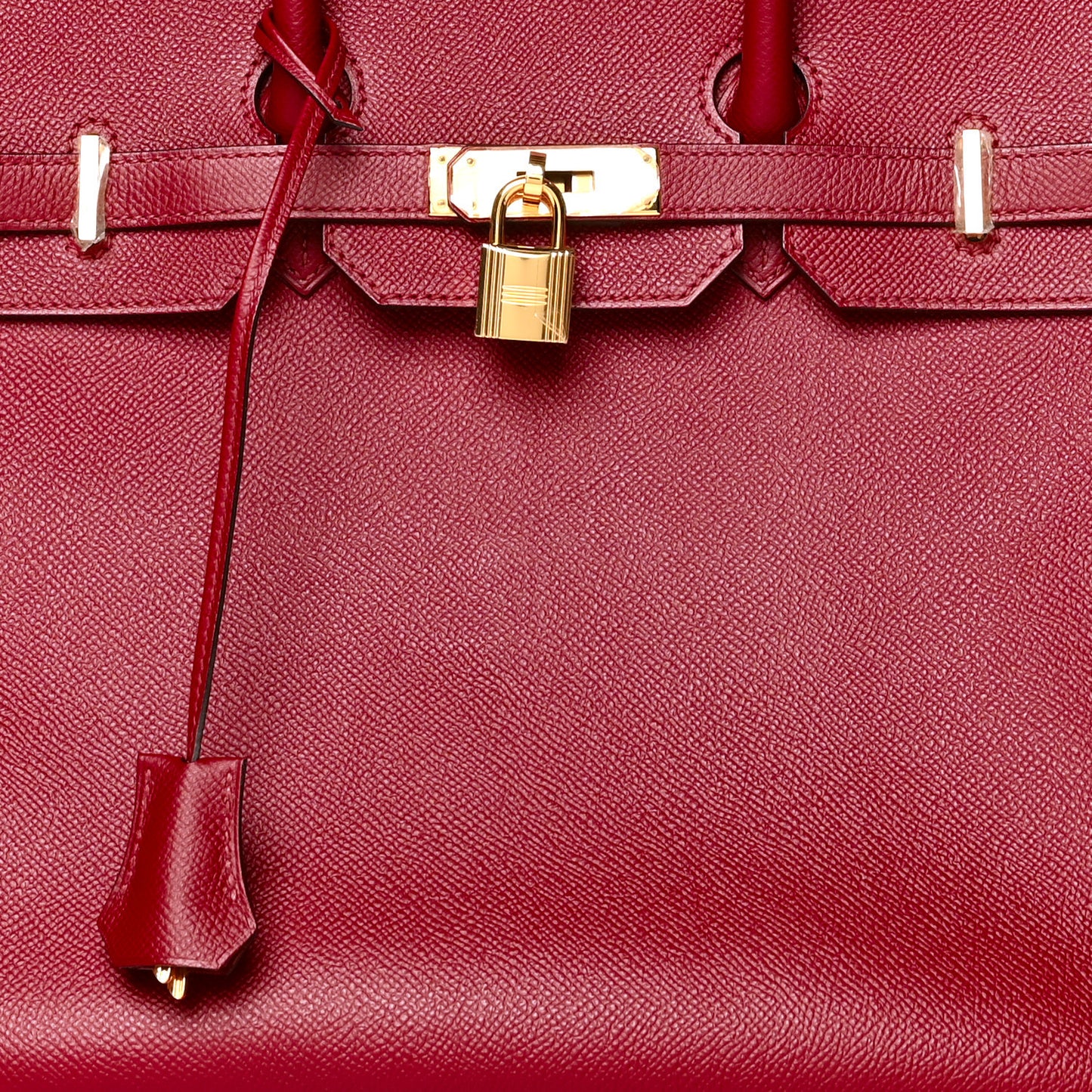 Epsom Birkin 35 Rouge Grenat