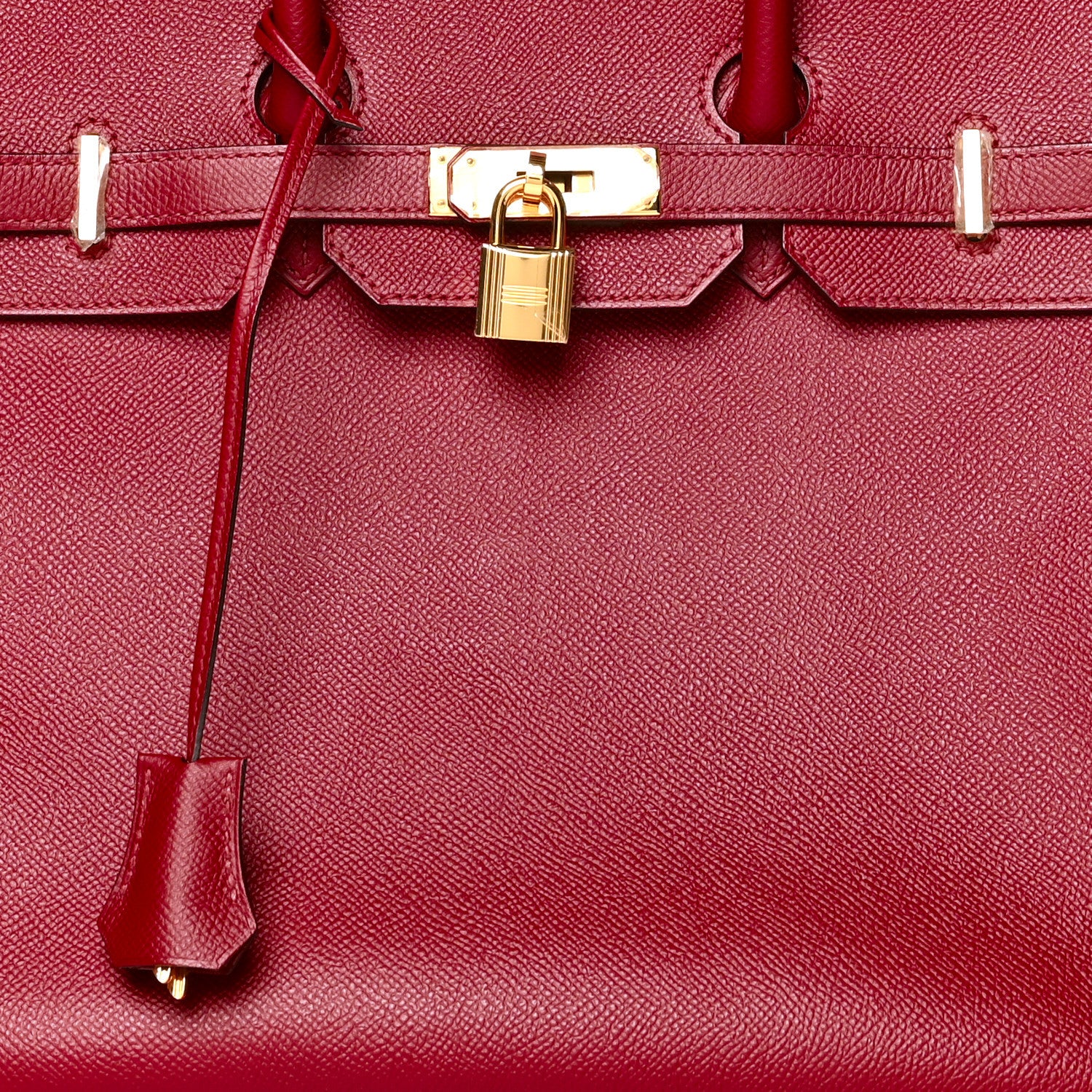 Hermes Epsom Birkin 35 Rouge Grenat 9 of 9