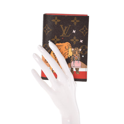 Louis Vuitton Monogram 2018 Christmas Animation Passport Cover 2 of 8
