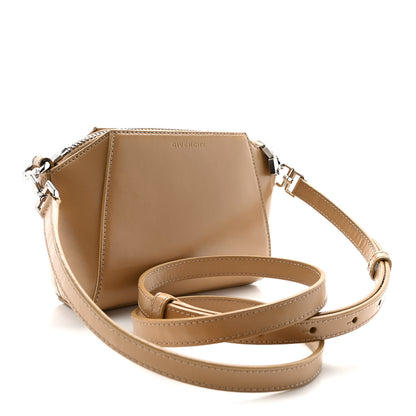 Givenchy Smooth Calfskin Nano Antigona Beige Cappuccino 3 of 10
