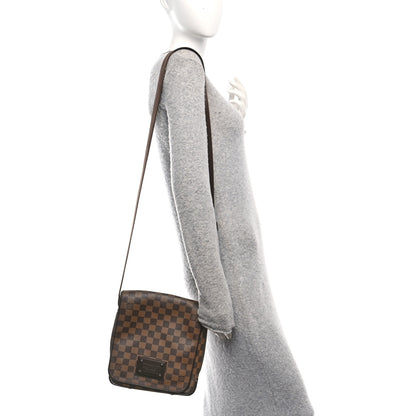 Louis Vuitton Damier Ebene Brooklyn PM 2 of 10