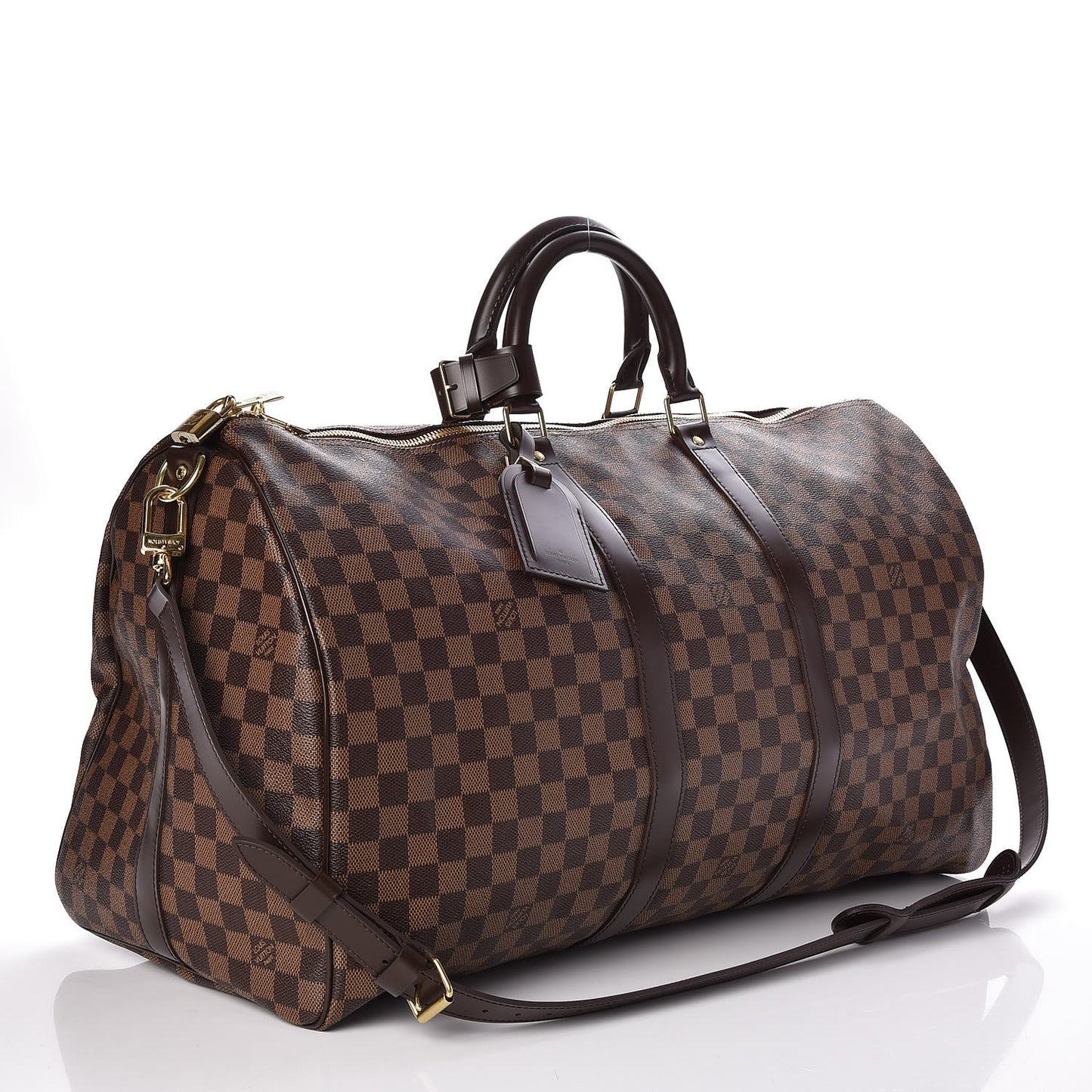 Damier Ebene Keepall Bandouliere 55