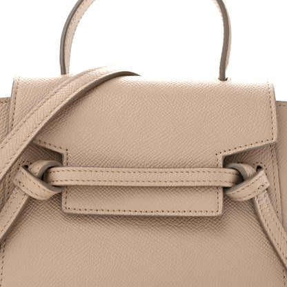 Celine Grained Calfskin Pico Belt Bag Light Taupe 8 of 12