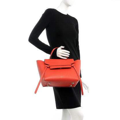 Celine Grained Calfskin Mini Belt Bag Poppy 3 of 9