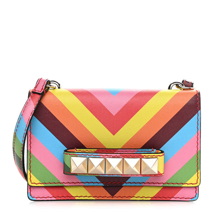 Valentino Garavani Vitello 1973 Va Va Voom Shoulder Bag Multicolor 1 of 11