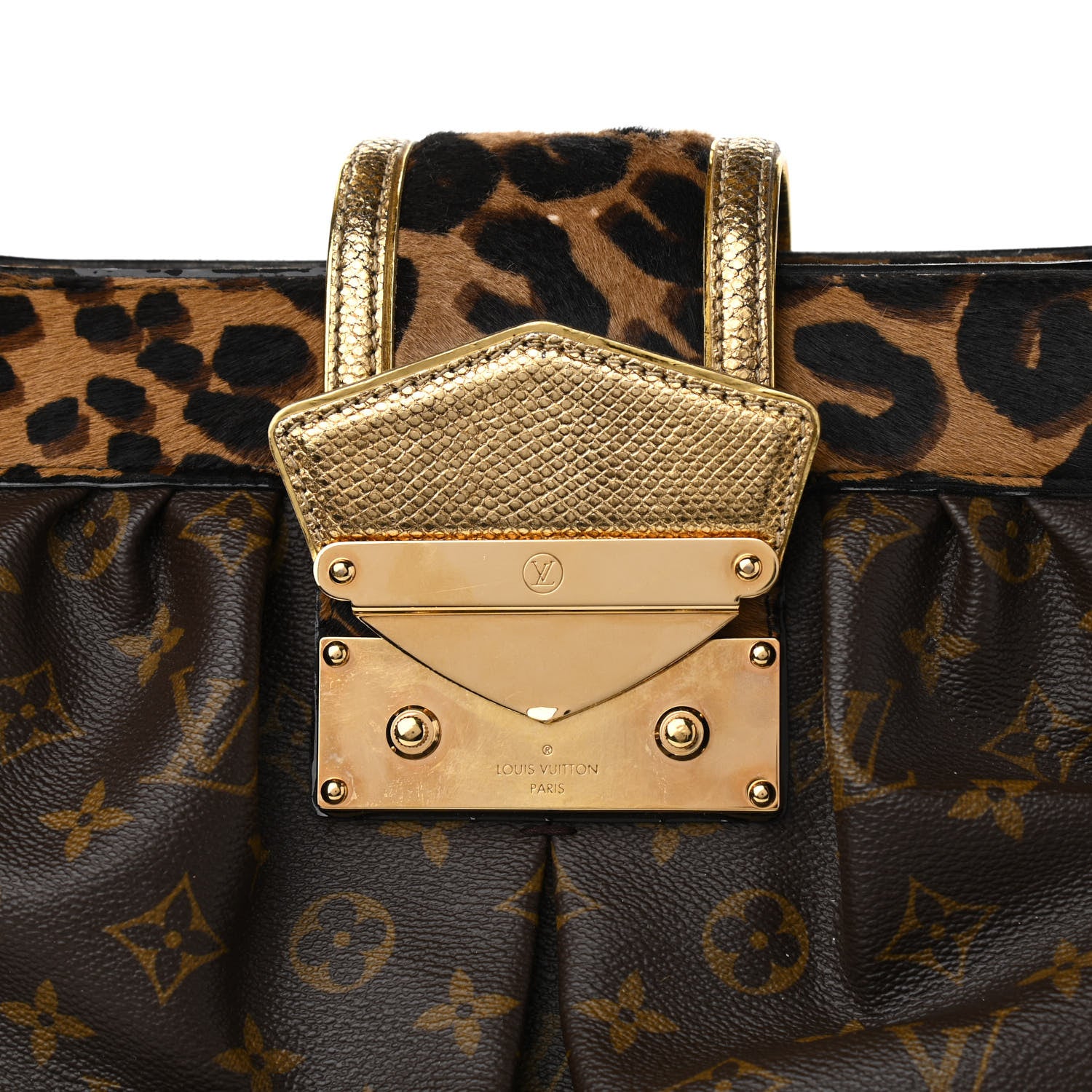 Louis Vuitton Monogram Leopard Polly 11 of 12
