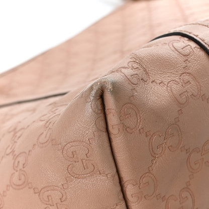 Gucci Guccissima Vitello Tender Medium Joy Tote Winter Rose 10 of 11