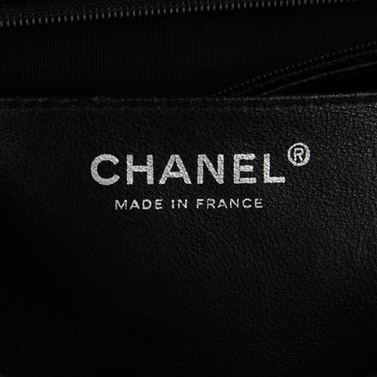Chanel Caviar Quilted Jumbo Single Flap Black 6 of 8