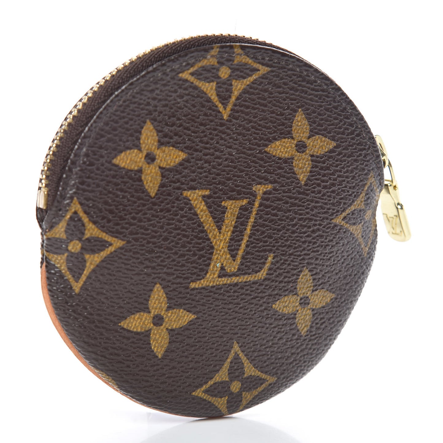 Monogram Round Coin Purse