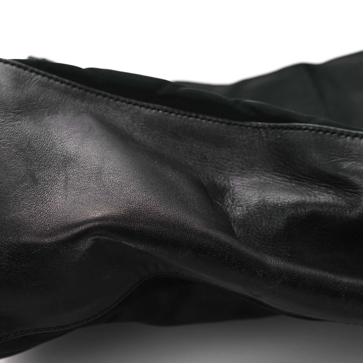 Prada Nylon Calfskin Tote Black 11 of 11