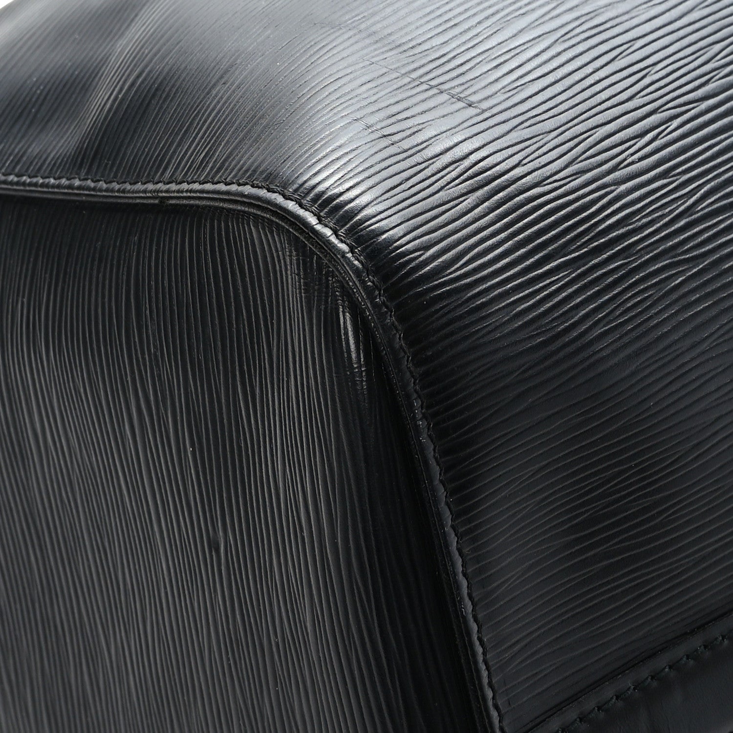 Louis Vuitton Epi Keepall 50 Black 7 of 10