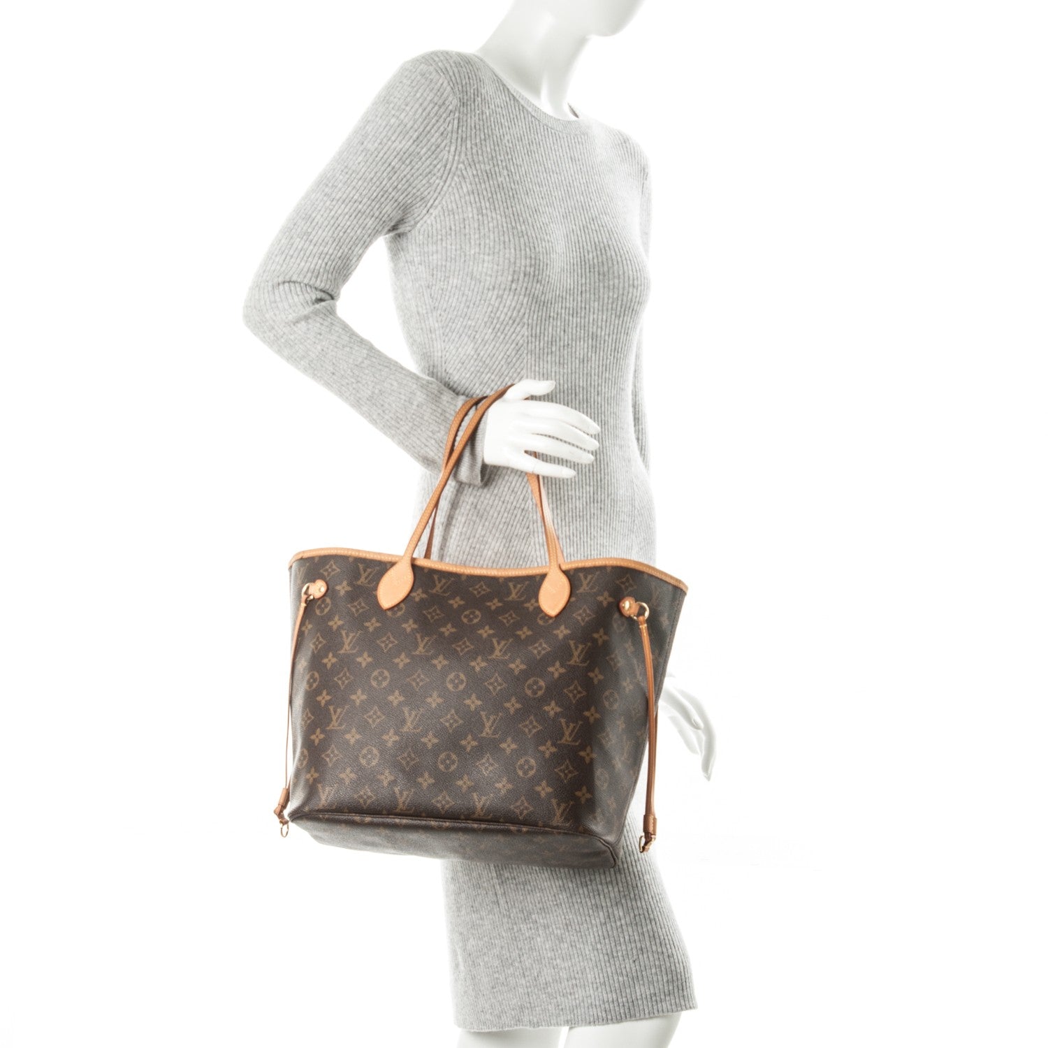 Louis Vuitton Monogram Neverfull MM 2 of 7