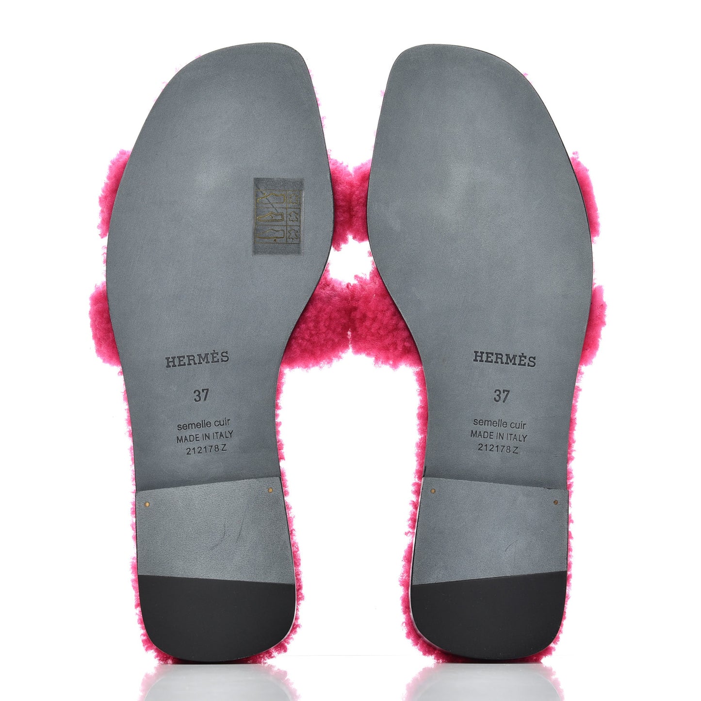 Woolskin Oran Sandals 37 Rose Fuchsia