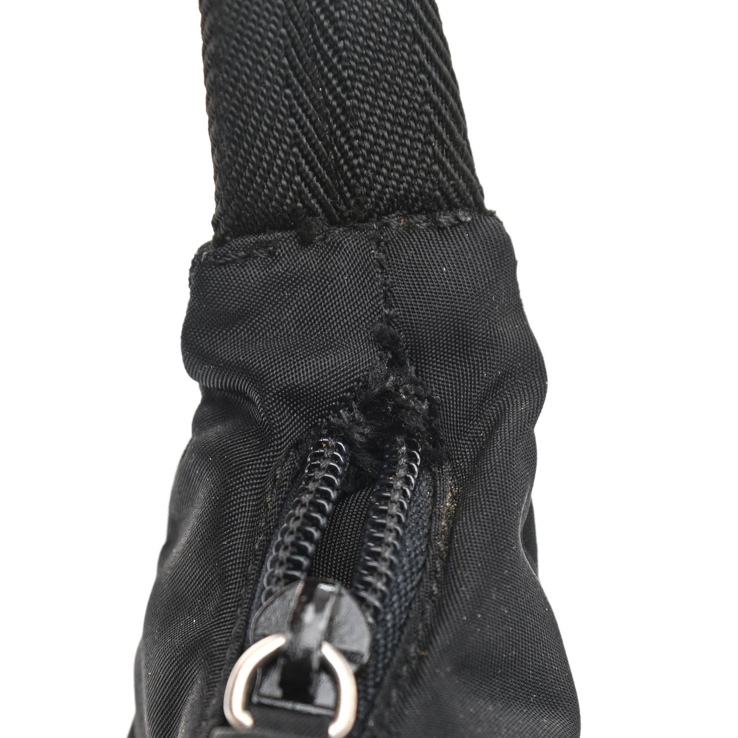 Tessuto Nylon Sport Mini Shoulder Bag Black