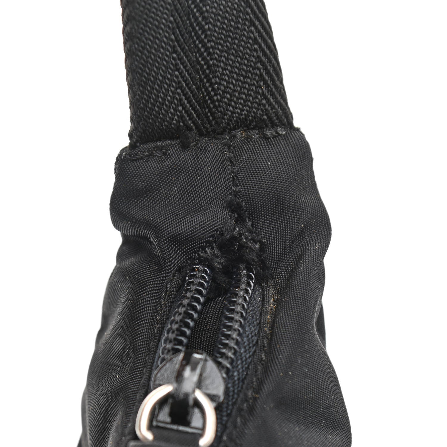 Prada Tessuto Nylon Sport Mini Shoulder Bag Black 11 of 11