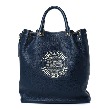 Louis Vuitton Tobago Trunks and Bags Shoe Bag Blue 1 of 11