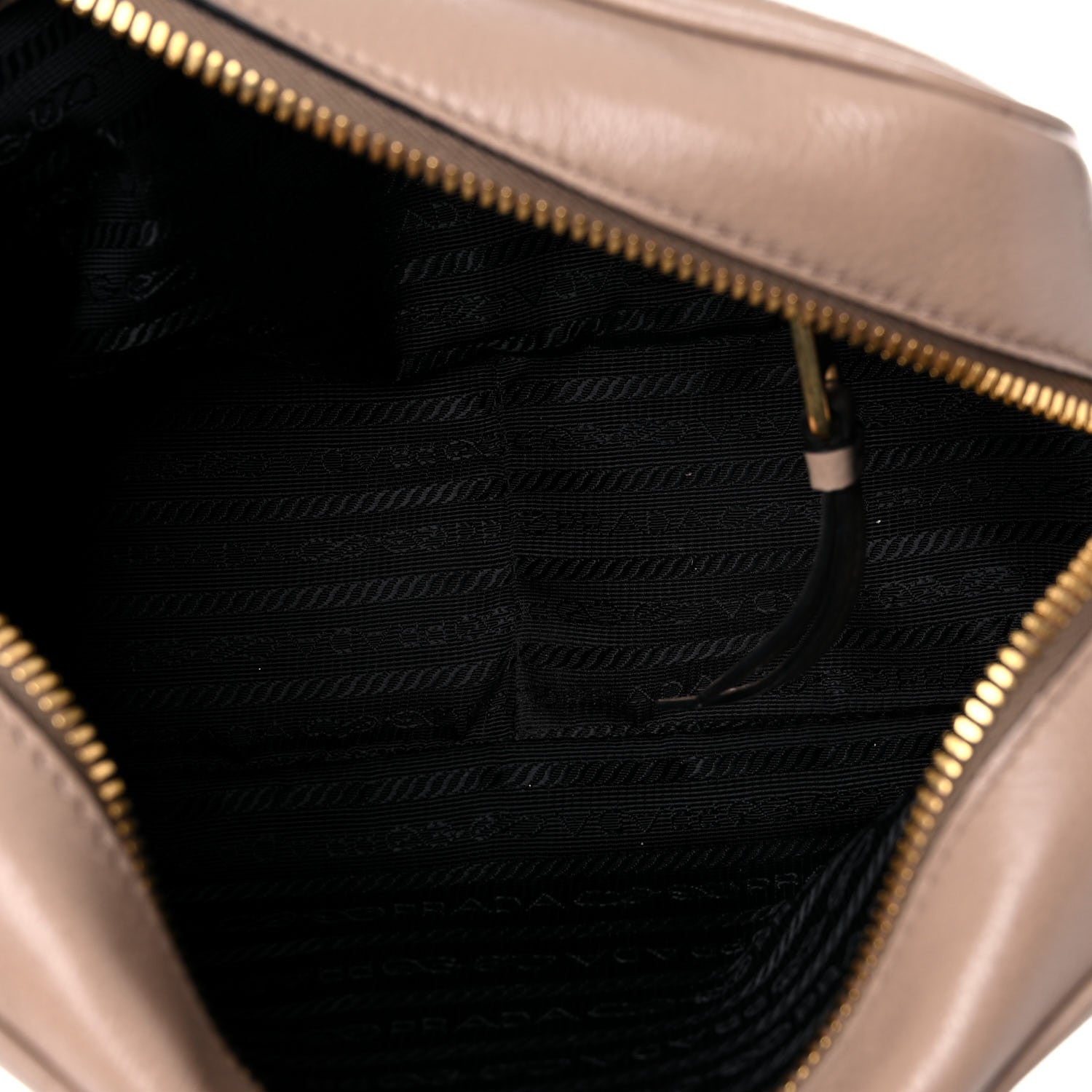 Prada Glace Calfskin Embossed Logo Crossbody Cammeo 6 of 8