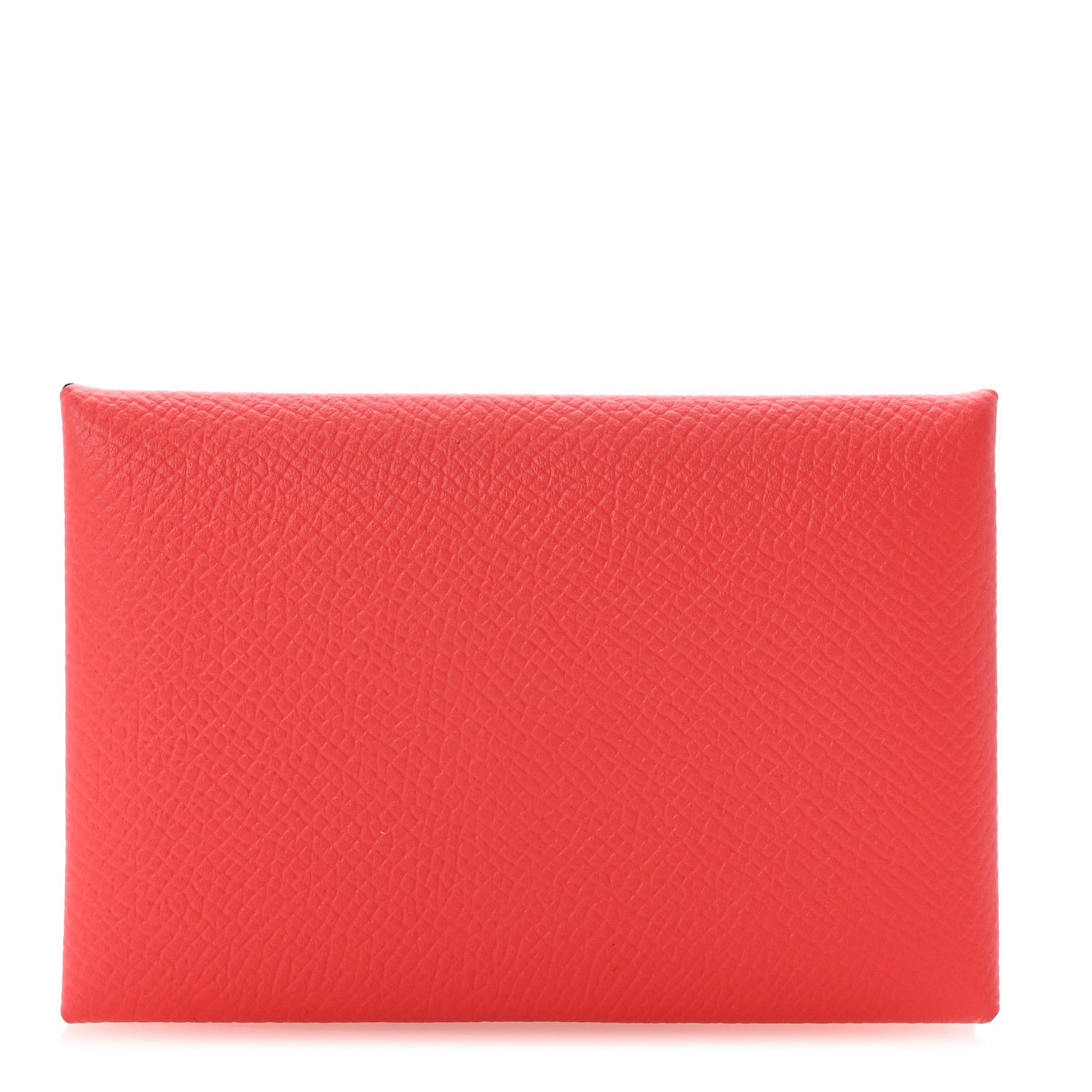 Hermes Epsom Calvi Card Case Rose Azalee 1 of 7