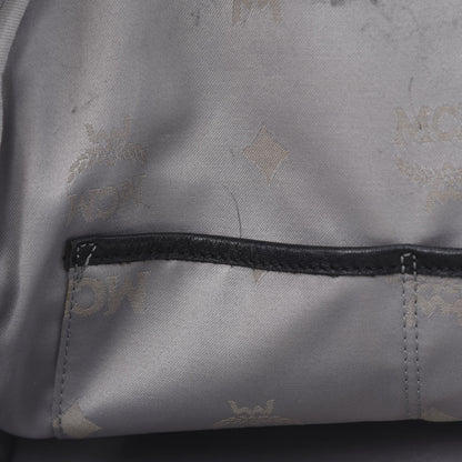MCM Visetos Crown Stud Medium Stark Backpack White 13 of 14