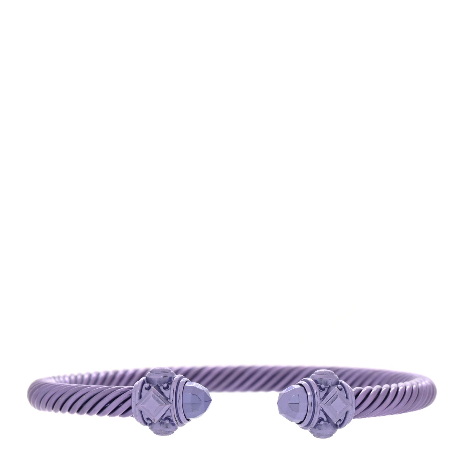 David Yurman Aluminum 5mm Renaissance Bracelet Lavender 2 of 5