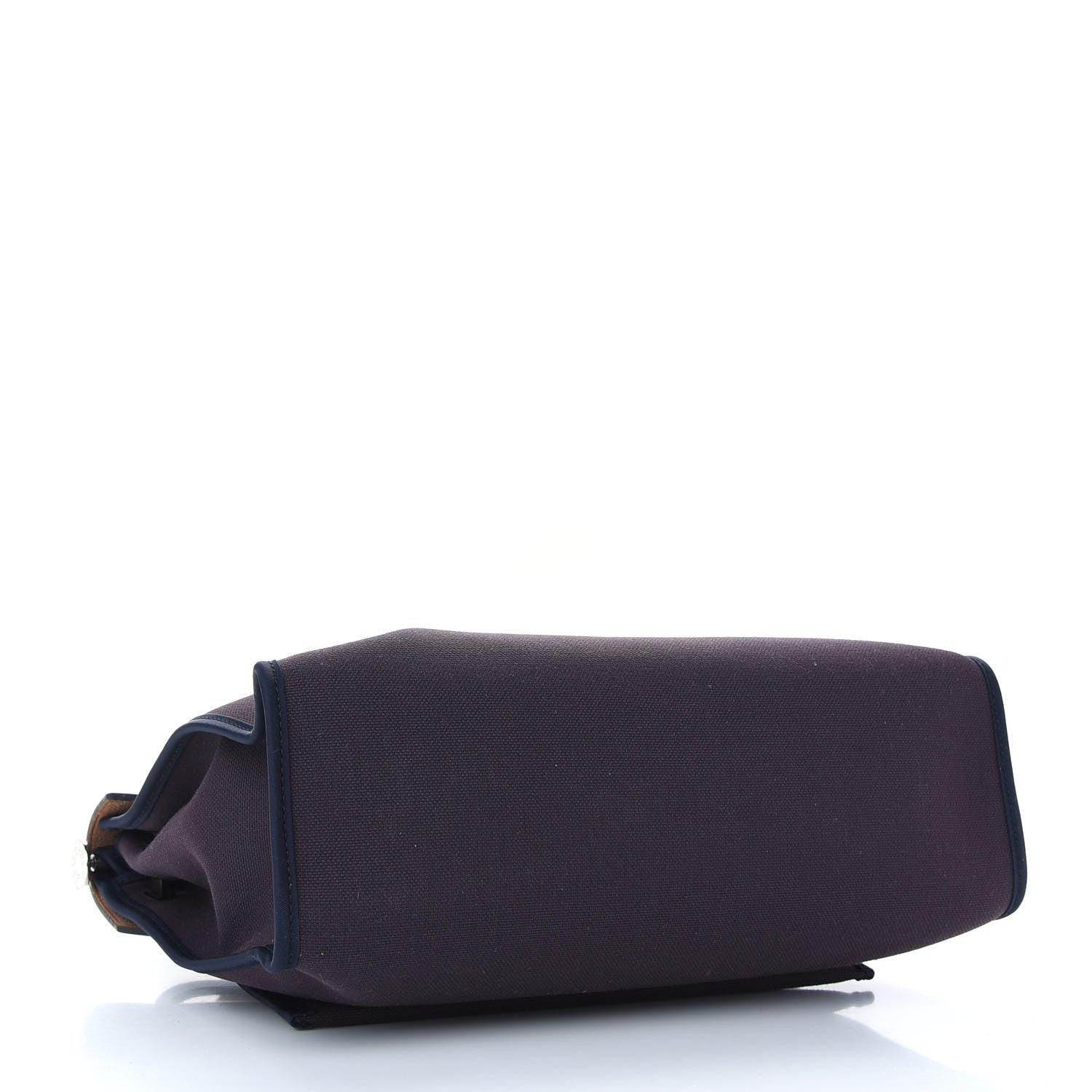 Hermes Military Toile Vache Hunter Herbag Zip PM 31 Prune Noir Marine 4 of 9