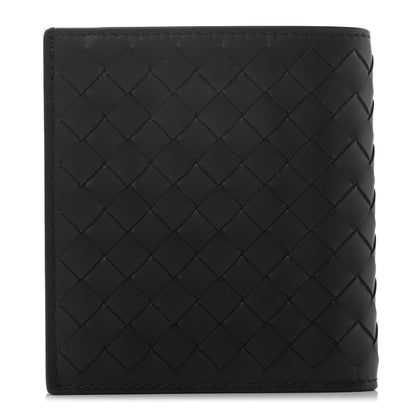 Bottega Veneta Nappa Intrecciato Bi-Fold Card Holder Black 1 of 9